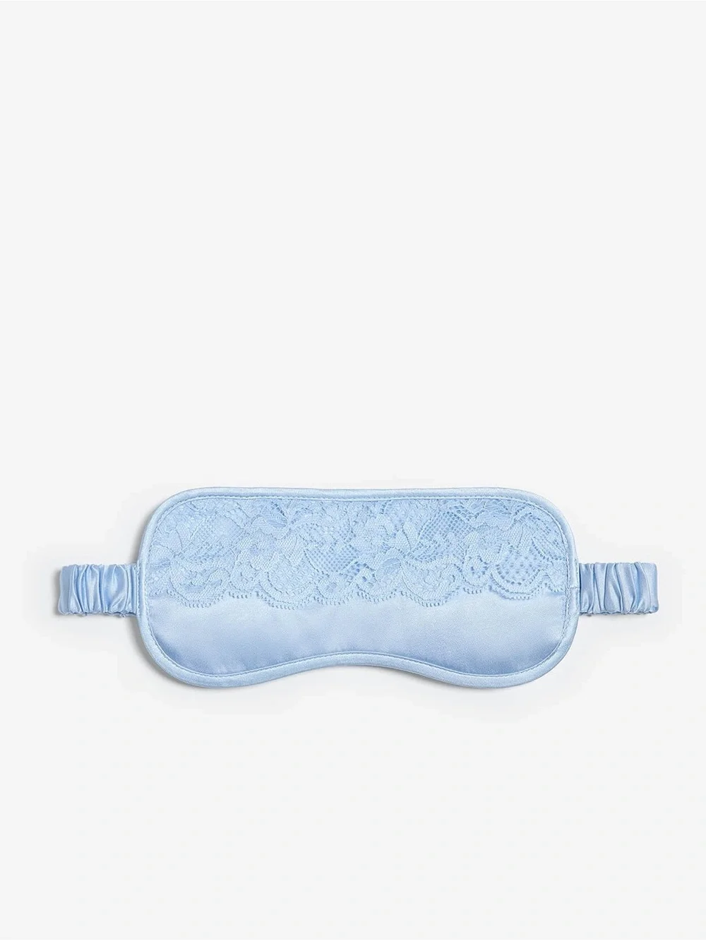 Sunday Citizen EcoSilk Lace Trim Sleep Mask - Light Blue